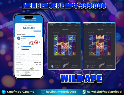 BUKTI KEMENANGAN MEMBER DARI MPO102 SLOT GAME