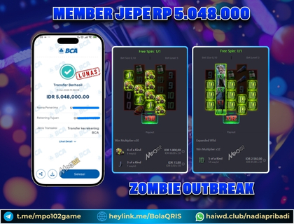 BUKTI KEMENANGAN MEMBER DARI MPO102 SLOT GAME