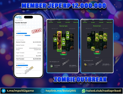 BUKTI KEMENANGAN MEMBER DARI MPO102 SLOT GAME