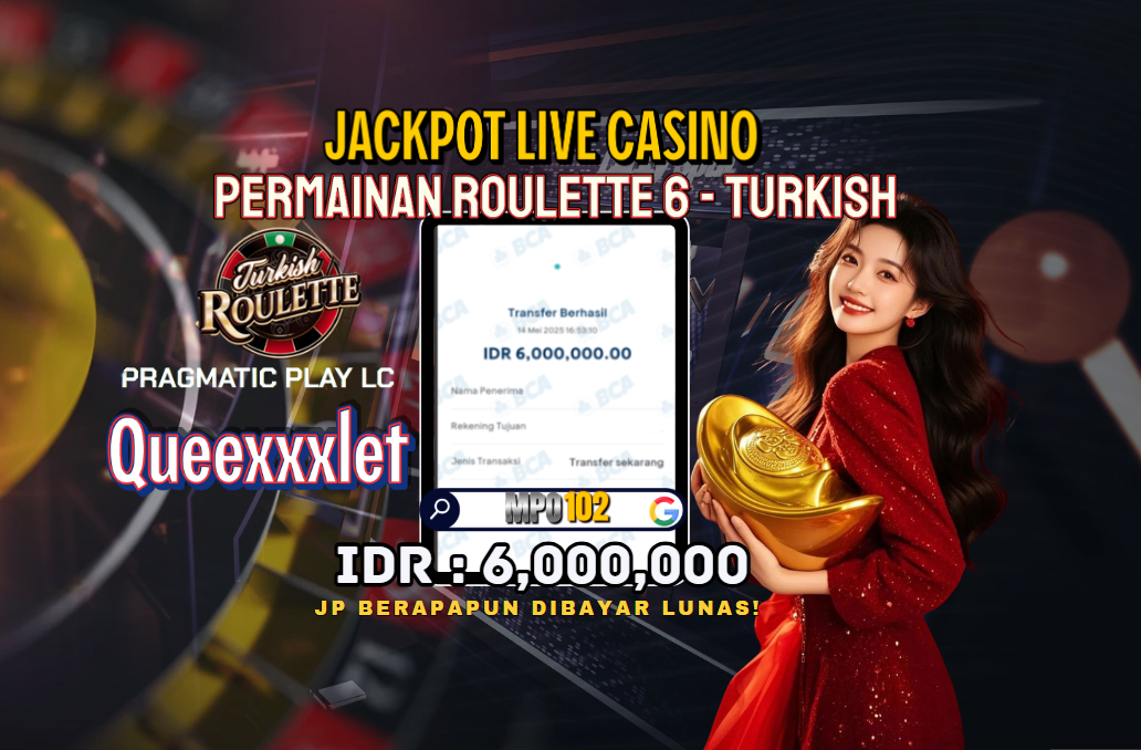 BUKTI KEMENANGAN MEMBER DARI MPO102