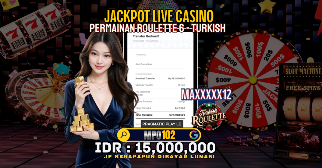 BUKTI KEMENANGAN MEMBER DARI MPO102