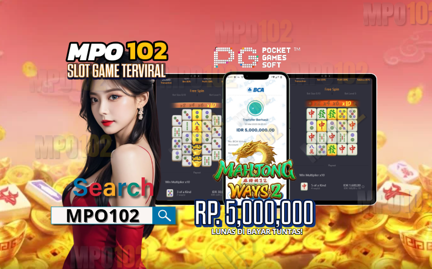 BUKTI KEMENANGAN MEMBER DARI MPO102 SLOT GAME