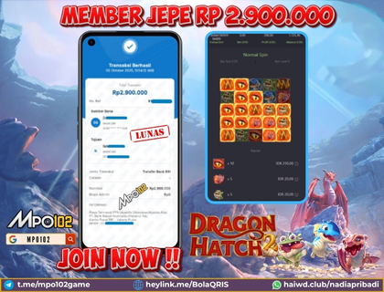BUKTI KEMENANGAN MEMBER DARI MPO102 SLOT GAME