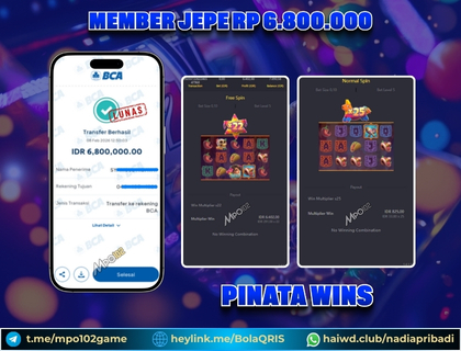 BUKTI KEMENANGAN MEMBER DARI MPO102 SLOT GAME
