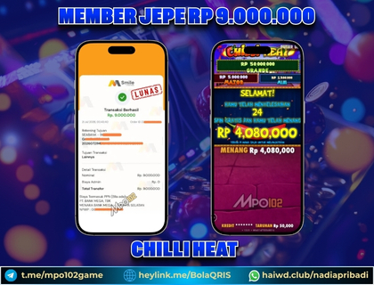 BUKTI KEMENANGAN MEMBER DARI MPO102 SLOT GAME