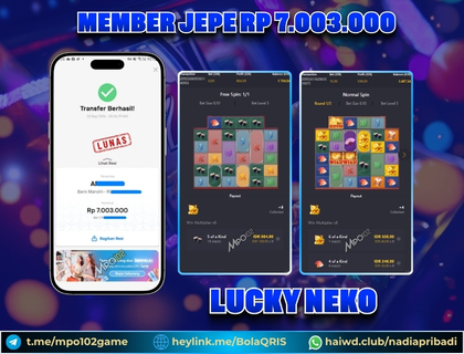 BUKTI KEMENANGAN MEMBER DARI MPO102 SLOT GAME