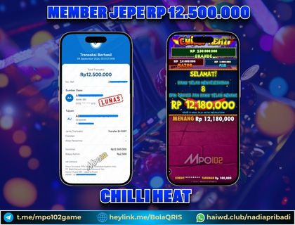 BUKTI KEMENANGAN MEMBER DARI MPO102 SLOT GAME