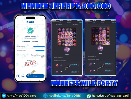BUKTI KEMENANGAN MEMBER DARI MPO102 SLOT GAME